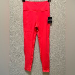 Savage X Fenty Neon Pink Poly-Elastic Leggings Kids Size 8-10 | Medium